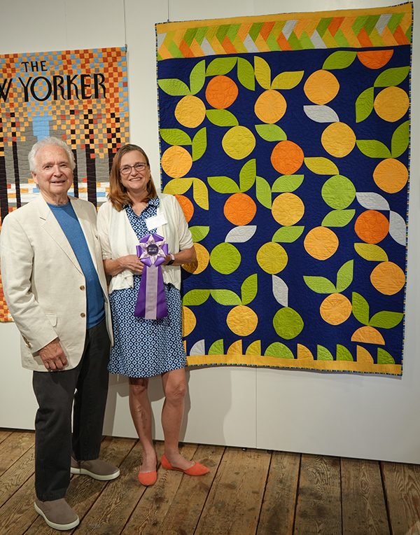 Quilt Show 2024 Amy’s Citrus Basket by Carol Devins