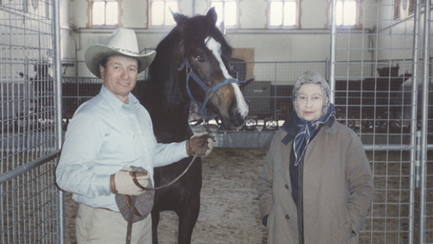 the cowboy and the queen