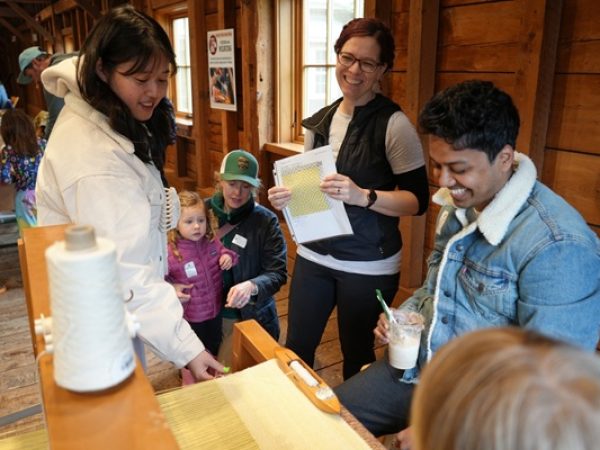 Loom Weaving Demonstration