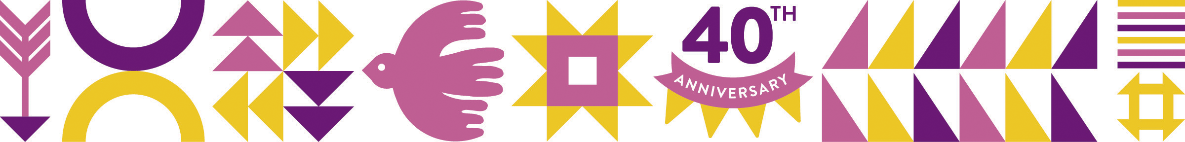 quilt exhibition banner