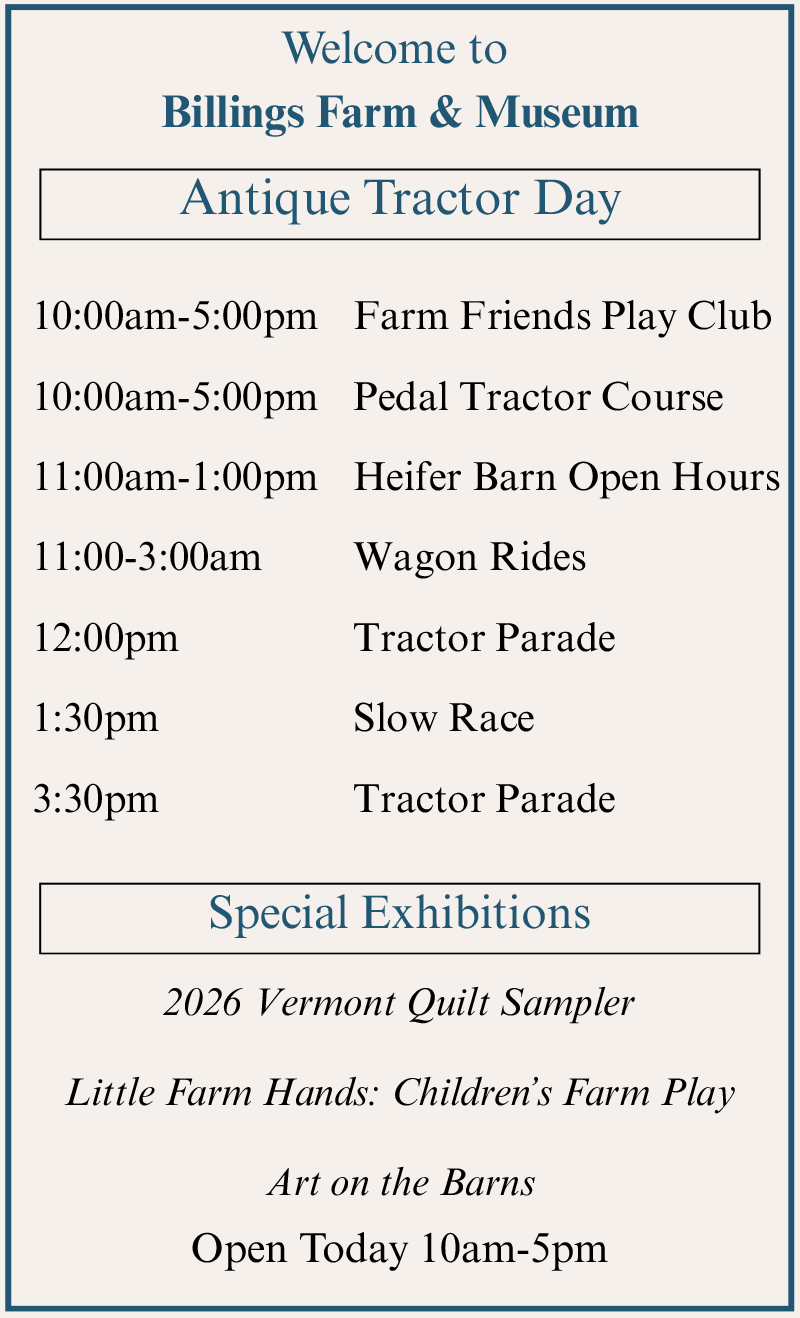 Antique Tractor Day august 2